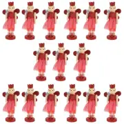 5 Count Nutcrackers Coasters Angel Holiday Decor Christmas Ornaments Father