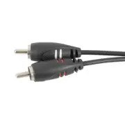 Standard Quality Audio Lead 3.5mm Socket to 2 Plug RCA 30cm A/V Accessories