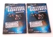 2 NOS 2003 TONY HAWK BoomBoom Huckjam Tour Stretchable Book Covers NEW SEALED