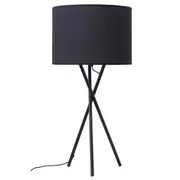 Nance Metal Tripod Table Lamps Matt Black | Marden Designer Lights