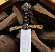 LOTR King Richard Sword Lion Heart Cosplay Movie Best Gift Hand Forged Anduril