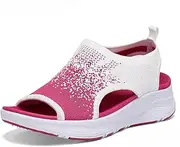 [YESWIN] Women Walking Sandals Arch Support Orthotic Comfortable Plantar Fasciitis Non-slip Casual Open Toe Sport Sandals for Athletic Summer Beach