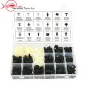 Swordfish 60310 - 430pc Auto Body Retainer Fastener Clip Assortment for Nissan