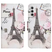 For Samsung Galaxy A35 5G Leather Case Pattern Design Folio Phone Cover