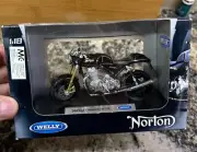 WELLY 1:18 Norton Commando 961 SE Legendary bikes Diecast Bike Motorcycle in box