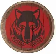 Medieval Steel,Wood and Leather Solitude Hold Shield Replica Norse Viking Shield