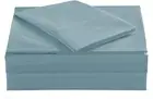 King Size Percale Bed Sheets, 200 Thread Count Cotton Polyester Blend Sheet Set,