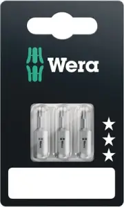 Wera 840/1 Hex-Plus Bits SB 3 Pce 073342