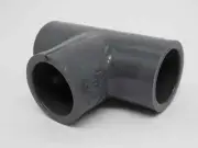 3X IPEX SCH80 PVC Tee Fitting 1" Hub NO THREAD ASTM D2457
