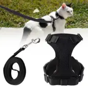 Cat Pet Harness And Lead Small Dog Puppy Adjustable Escape Proof Vest