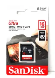 New SanDisk Extreme 16GB Class 10 SDHC UHS-I 80MB/s Memory Card SDSDRX3-016G-A21