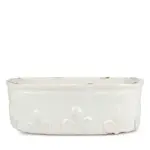 Vietri Rustic Garden Linen Basil Oval Planter