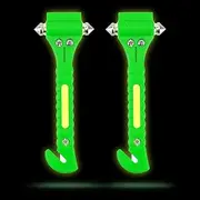 2-Pack Car Safety Hammer Seatbelt Cutter,Auto Emengency Escape Tool with Windows Glass Breaker,