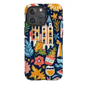 For iPhone 15 Pro Max Tough Case Compatible with MagSafe Summer Fun