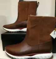 Cole Haan Women's ZeroGrand ZD XC Boot, Hrvst Brown,9.5B US NEW IN BOX