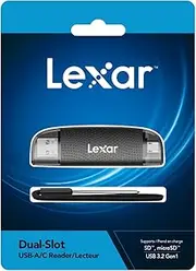 Lexar Dual-Slot USB-A/C Reader SD / microSD USB 3.2 Gen