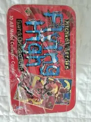Michael Jordan Flying High U Deck NEVER OPENED Metal 10 Card Set Factory Sealed