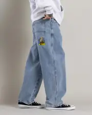 [Worship Supplies] Worship Supplies Men's Going Nuts Big Dawg Jeans in Rage Blue Size 30 30 Rage Blue