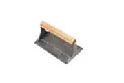 Outset Bacon Press, 6.75 Inches, Metallic Bacon Grill Press