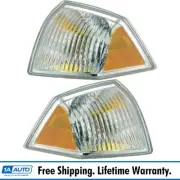 Front Marker Signal Blinker Corner Parking Light Pair Set for 07-10 Jeep Compass (for: Jeep)