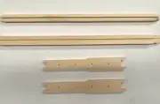 100 Full Depth Unassembled Bee Frame Beehive Flat Pack with pure brass eyelets