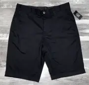 Volcom Men’s VMonty Stretch Chino Black Shorts Size 31 NWT