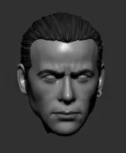Jason David Frank custom head for 4" 6" 7" 12" Power Rangers action figures