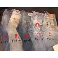 在飛比找蝦皮購物優惠-移民牛仔褲出清 澳洲Ksubi Evisu BAPE jea