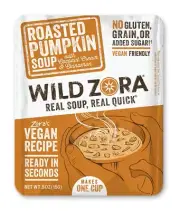 Instant Keto-Friendly Soups Roasted Pumpkin 8-pack Broth Made with Coconut cr...