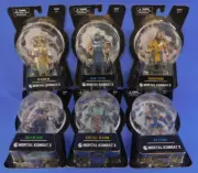 MORTAL KOMBAT X 6-FIGURE SET 2015 MEZCO SEALED SUB-ZERO SCORPION RAIDEN