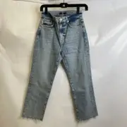 7 FOR ALL MANKIND Logan Stovepipe Jeans Women's Size 24 Ode To