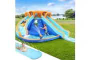 AirMyFun Kids Inflatable Pool Water Double Slide Park Jumping Castle 465X390CM