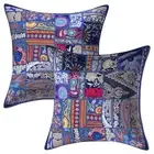 Cushion Cover Patchwork Traditional Yoga Home Decor Pillow Cover Case 50 x 50 cm