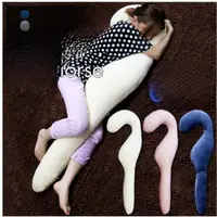 在飛比找ETMall東森購物網優惠-超大號男朋友長抱枕可拆洗海馬女朋友抱抱枕創意睡覺抱枕毛絨玩具