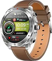 Smart Watch + Earphones Fitness Tracker with Call Receive/Dial,1.52'' Touch Screen Smartwatch Activity for Women Men Compatible with Android iPhone iOS
