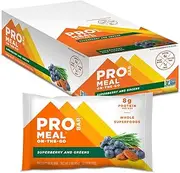 PROBAR - Meal Bar, Superberry and Greens, Non-GMO, Gluten-Free, Certified Organic, Healthy, Plant-Based Whole Food Ingredients, Natural Energy (12 Count) Packaging May Vary