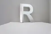 Mirror Alphabet Letter Large Upper Case 20cm "R"