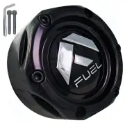 Fuel Wheels Gloss Black Custom Wheel Center Cap # 1003-42GB (1 CAP) NEW + BOLTS