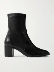 [Stuart Weitzman] Stuart Weitzman - Yuliana Leather Ankle Boots - Black - US6.5 US 6.5 Black