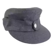 WW2 German M44 Field Cap Luftwaffe Blue WW2 Handcrafted Repro Hat Peak Sun