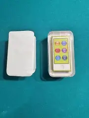 Apple iPod Nano 7th Generation MD476LL/A 16GB Yellow FM AAC MP3 Media Player NEW