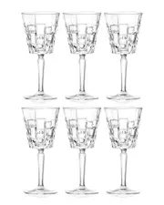 Barski European Wine Glass Goblets Set of 6