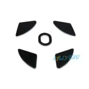 2 Sets Rounded Curved Edges Mouse Feet Skates for CORSAIR SABRE RGB PRO Mouse