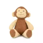 Frankie & Friends Monkey Rattle Animal Plush Soft Toy 20cm