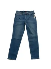 NWT($95) Talbots W’s Blue Slim Ankle Jean Classic Rise Sz 10X28