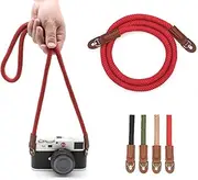 Camera Strap Vintage 100cm Camera Rope Strap Neck Shoulder Belt Strap for Mirrorless and DSLR Camera.