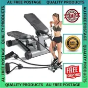 Fitness Steppers For Exercise at Home Resistant Bands Workout - FREE SHIPPING AU