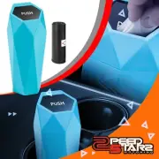 1PC 0.5L Sky Blue Car Trash Garbage Compact Cup Holder Can w/ Removable Lid