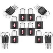 TSA Approved Locks for Luggage Set of 8 TSA Accepted Key Travel Suitcase Lock...
