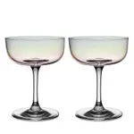 Villeroy & Boch Like Pearl Champagne Glass/Dessert Bowl, Set of 2